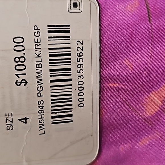 NWT Lululemon Speed Tight III *All Full-On Luxtreme Pigment Wave Multi Black Sz4 - Picture 7 of 14